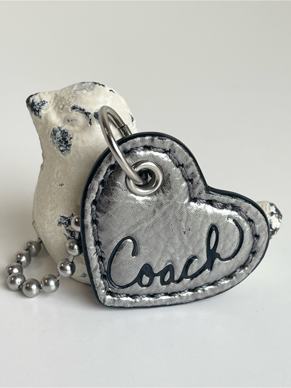 COACH Fob Bag Charm Keychain Hang Tag